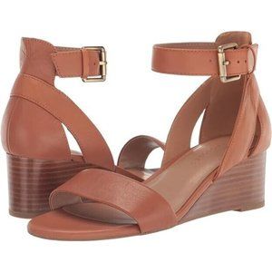 Aerosoles Women's Willowbrook Wedge Sandal Size 10 M Women's US Tan Leather